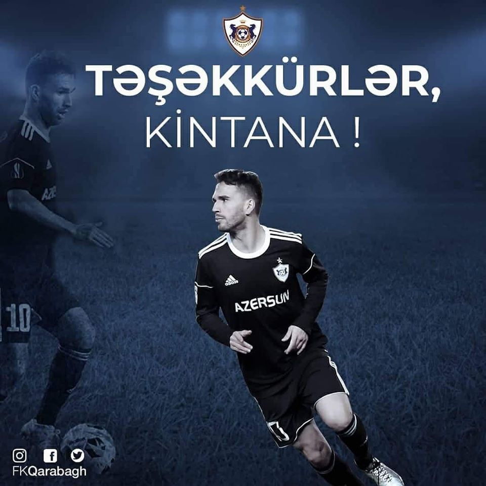 Dani Kintana "Qarabağ"dan getdi