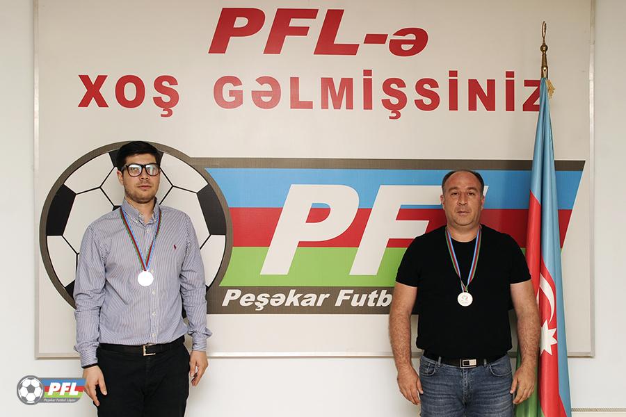 Peşəkar Futbol Liqası medalçıları mükafatlandırdı - FOTO