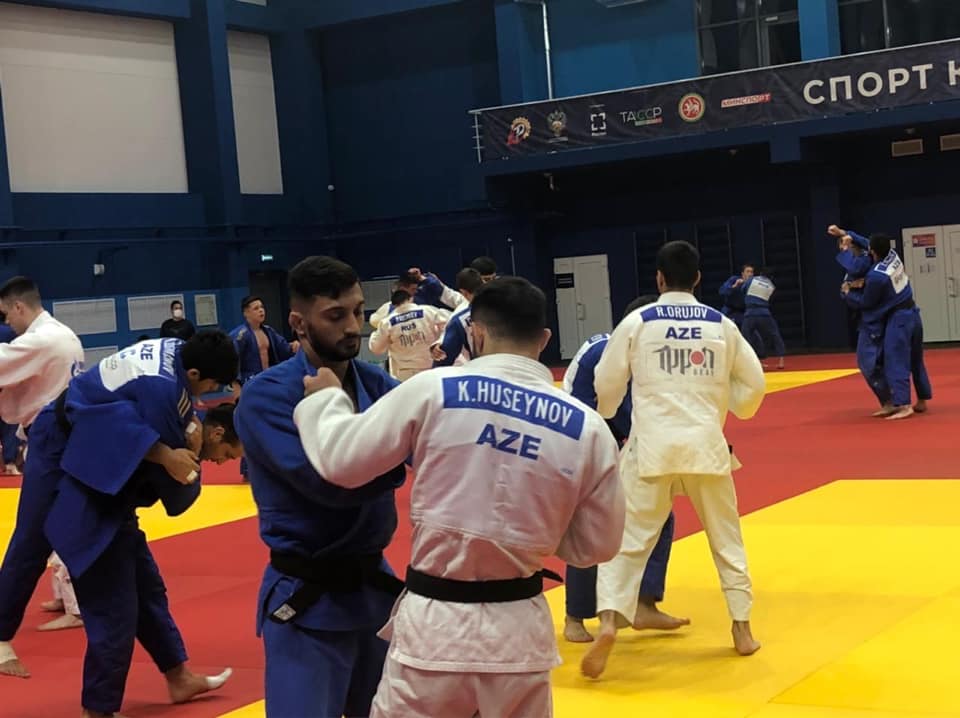 Cüdoçularımız dünyanın ən güclü tatami ustaları ilə olimpiadaya hazırlaşır - FOTOLAR