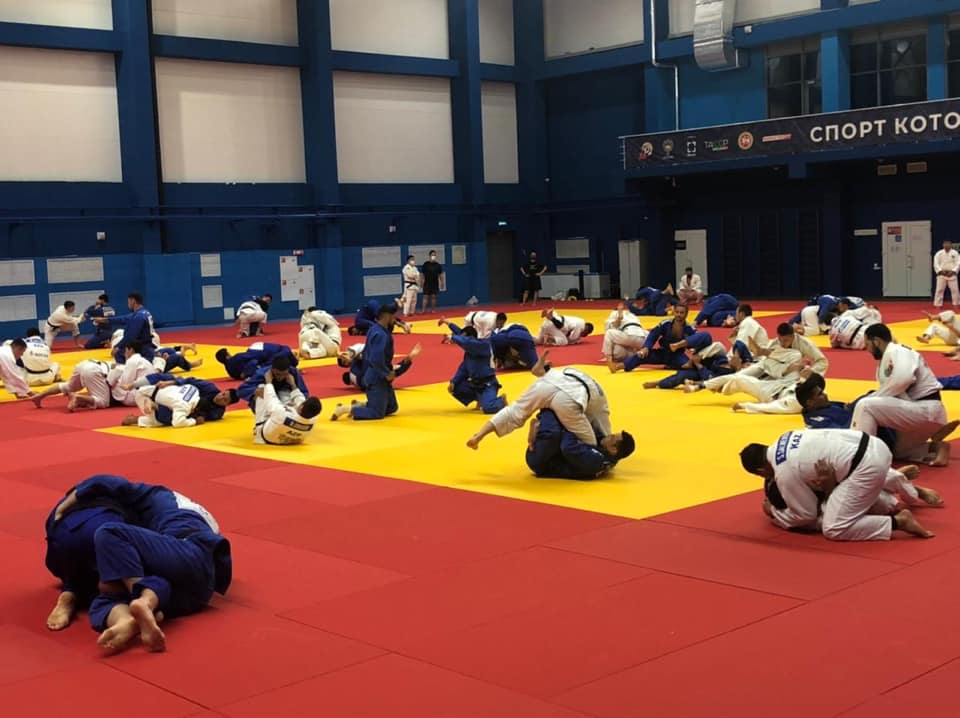 Cüdoçularımız dünyanın ən güclü tatami ustaları ilə olimpiadaya hazırlaşır - FOTOLAR