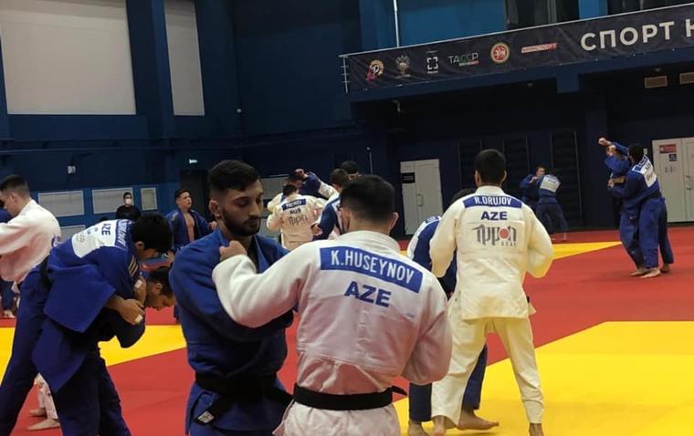 Cüdoçularımız dünyanın ən güclü tatami ustaları ilə olimpiadaya hazırlaşır - FOTOLAR