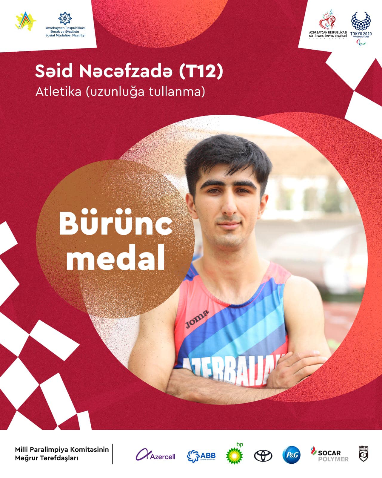 Azərbaycan paralimpiyaçıları Tokioda 13-cü medalı qazandı