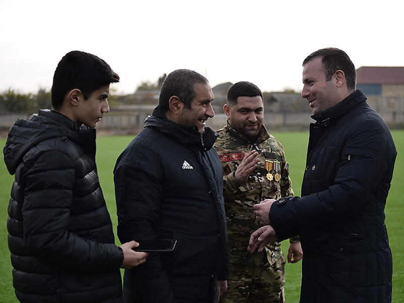 Gəncədə futbol ictimaiyyəti nümayəndələri ilə görüş - FOTO