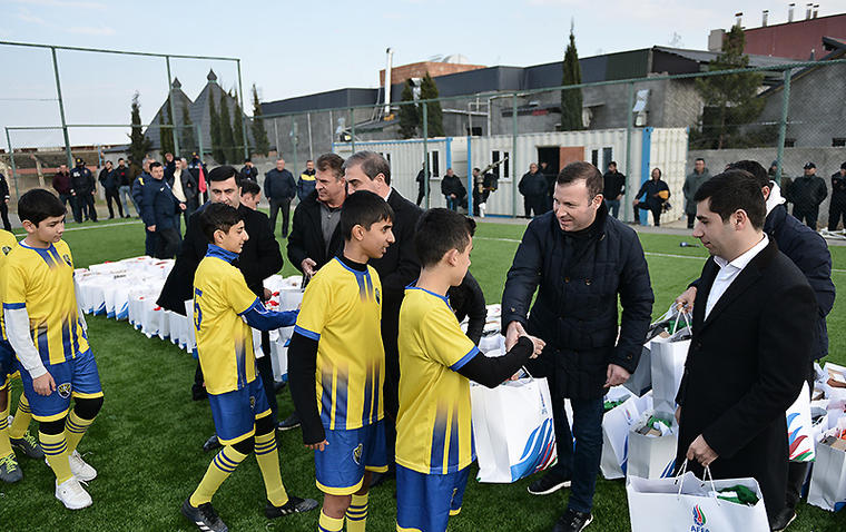 Gəncədə futbol ictimaiyyəti nümayəndələri ilə görüş - FOTO