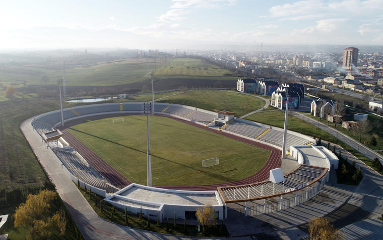 Prezident Quba Olimpiya İdman Kompleksində yaradılan şəraitlə tanış olub - FOTO