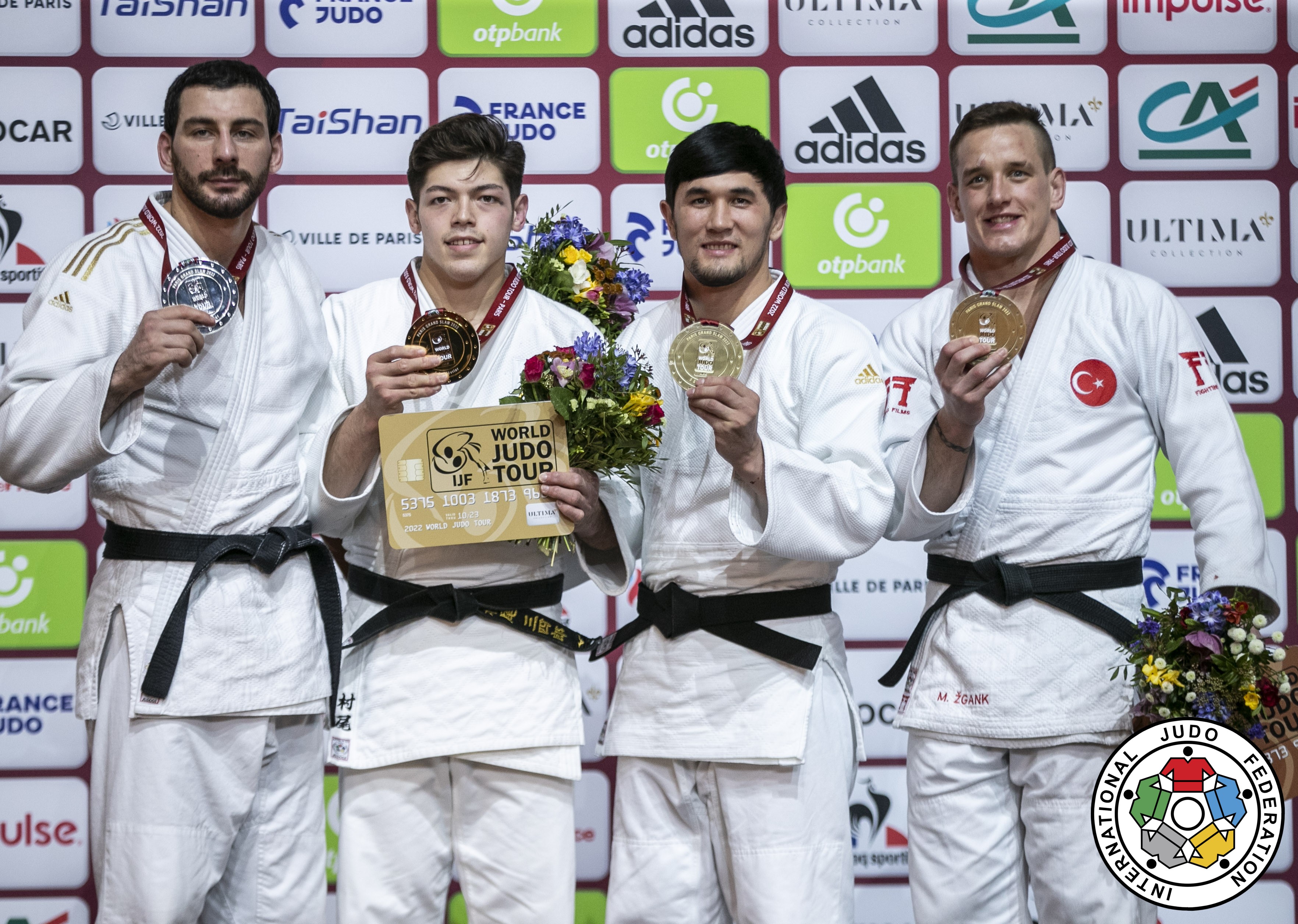 Cüdoçularımız Paris turnirini iki medalla başa vurdu