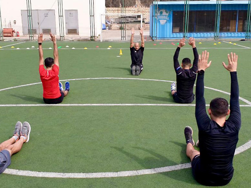 UEFA-nın baş fizioterapevti azərbaycanlı hakimlər üçün təlim keçib - FOTO