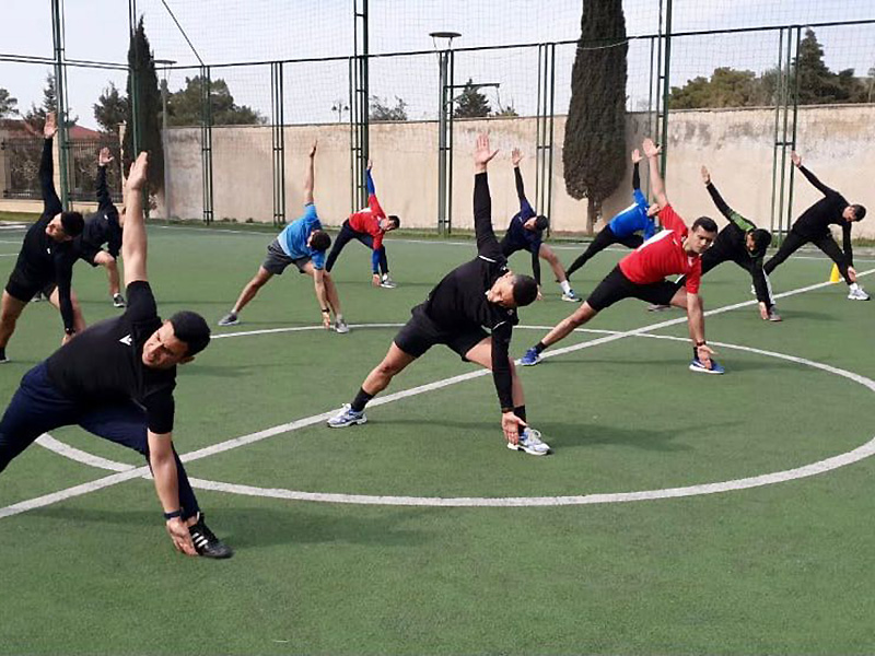 UEFA-nın baş fizioterapevti azərbaycanlı hakimlər üçün təlim keçib - FOTO