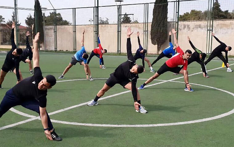 UEFA-nın baş fizioterapevti azərbaycanlı hakimlər üçün təlim keçib - FOTO