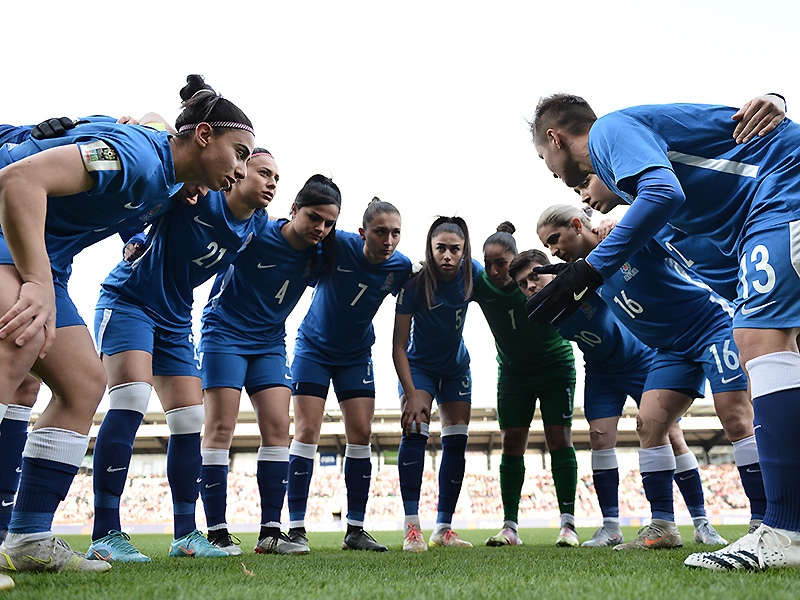 Qadın futbolçulardan ibarət millimiz qrup lideri ilə bacarmadı