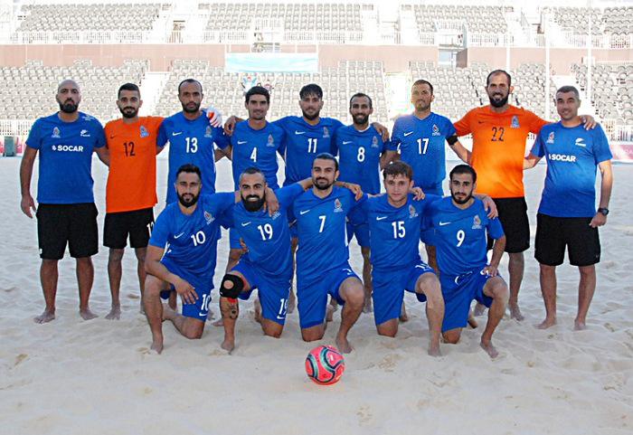 Çimərlik futbolu üzrə Azərbaycan yığması Almaniyanı məğlub etdi