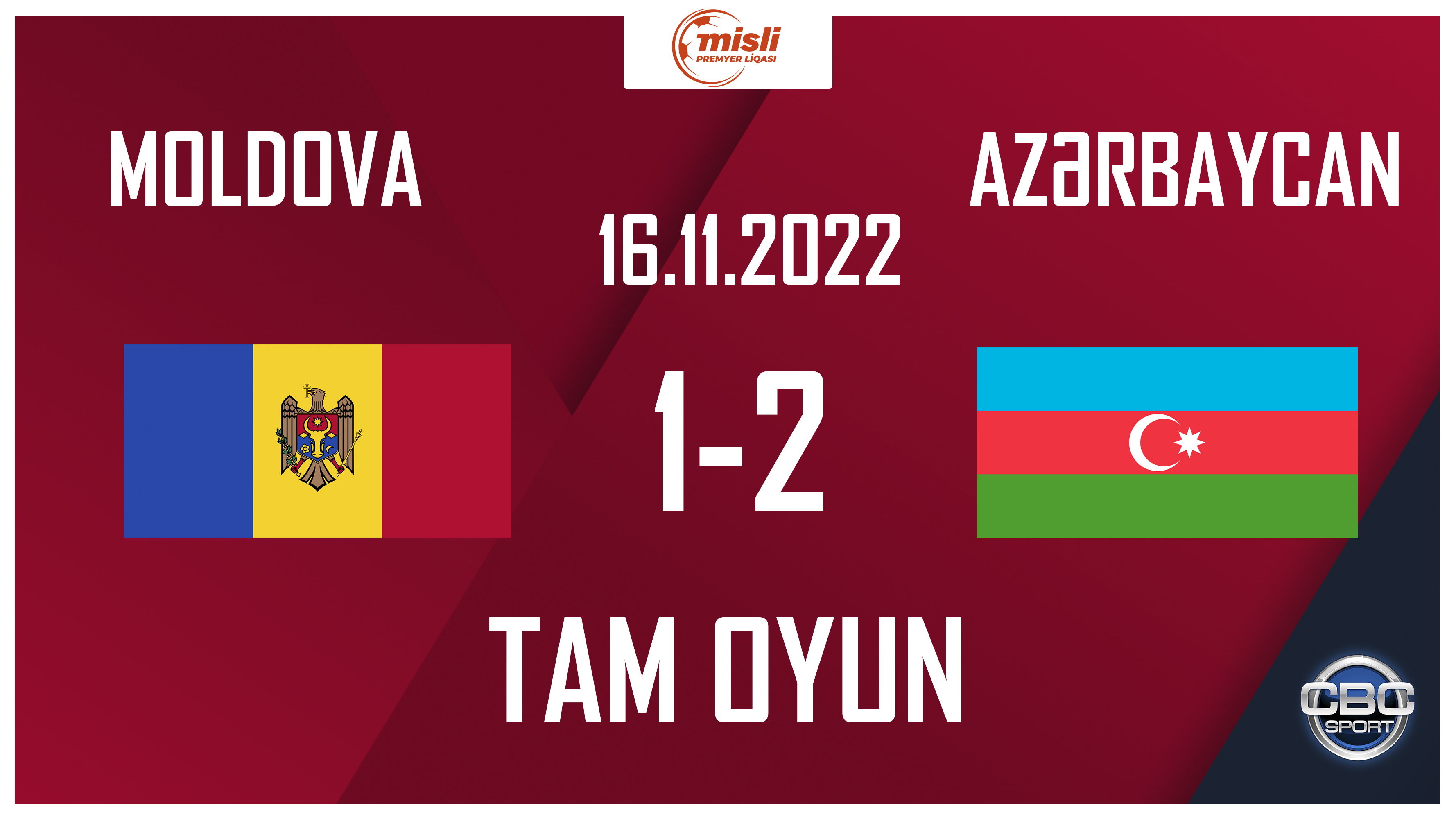 Moldova 1:2 Azərbaycan | Yoldaşlıq oyunu | TAM OYUN