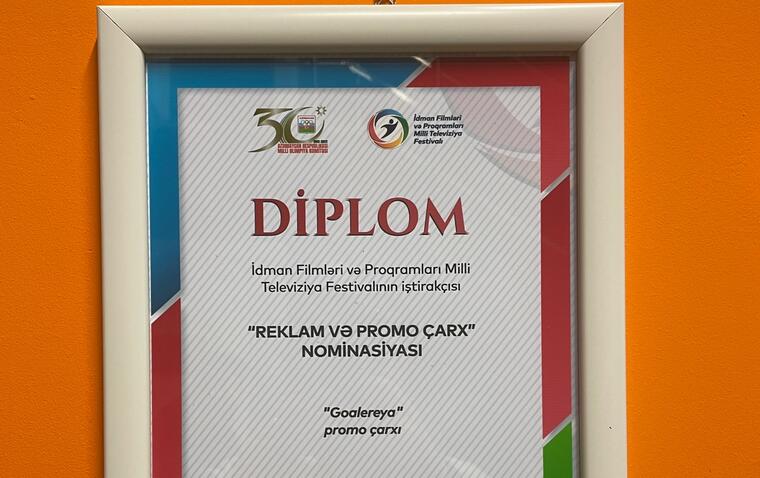 "CBC Sport" telekanalı laureatlar sırasında - FOTO