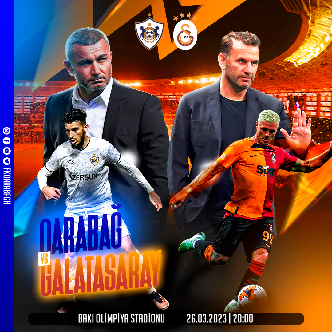 "Qarabağ" və "Qalatasaray" yoldaşlıq görüşü ilə bağlı paylaşım ediblər - FOTO