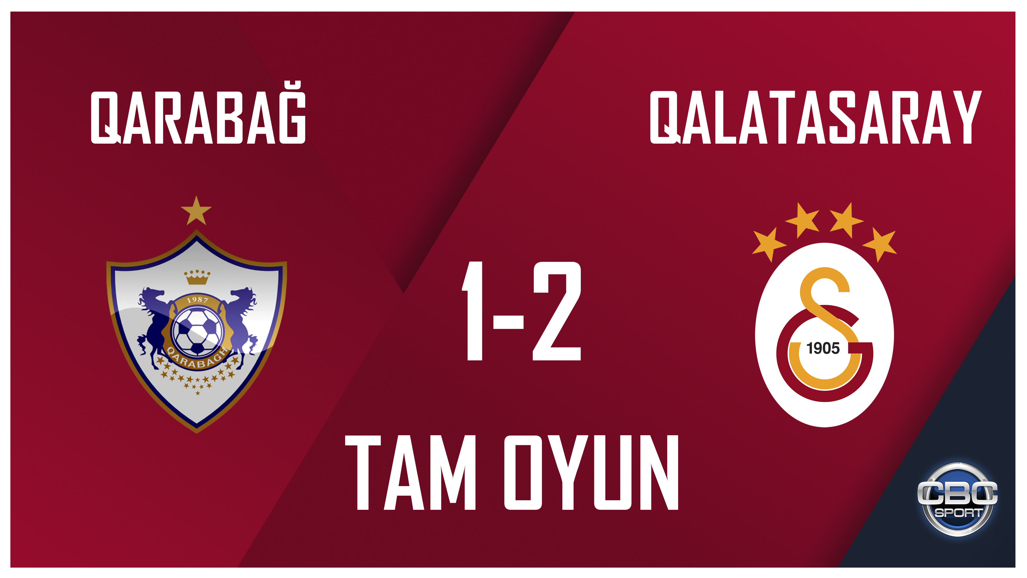 Qarabağ 1:2 Qalatasaray | Yoldaşlıq oyunu | TAM OYUN