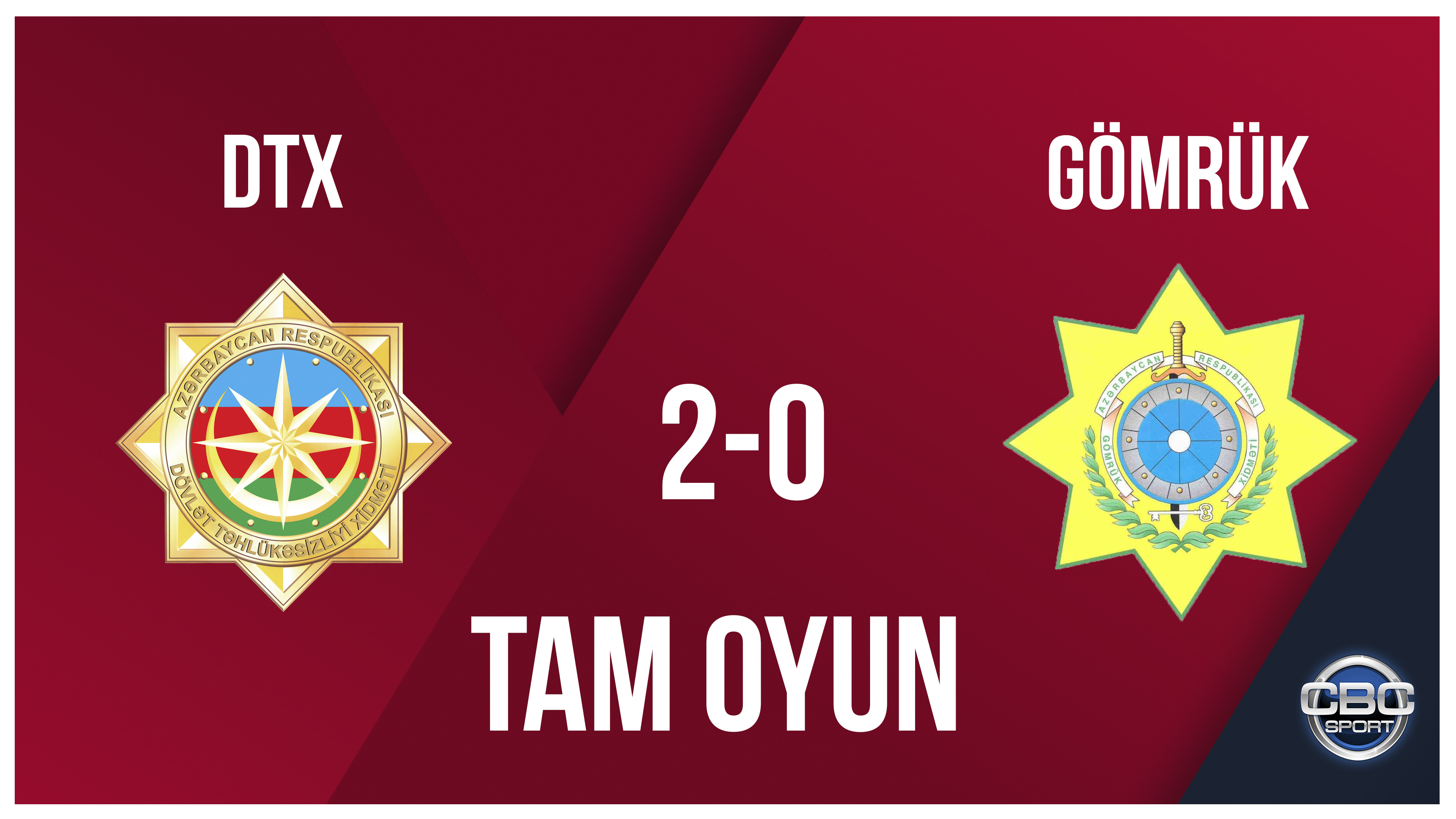 DTX 2:0 Gömrük | Mini-futbol, “Heydər Əliyev kuboku”, yarımfinal | TAM OYUN