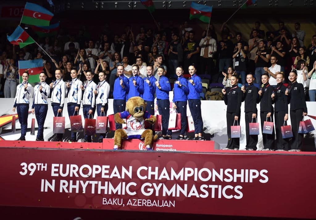 Azərbaycanın bədii gimnastika üzrə qrup hərəkətləri komandasından tarixi zəfər