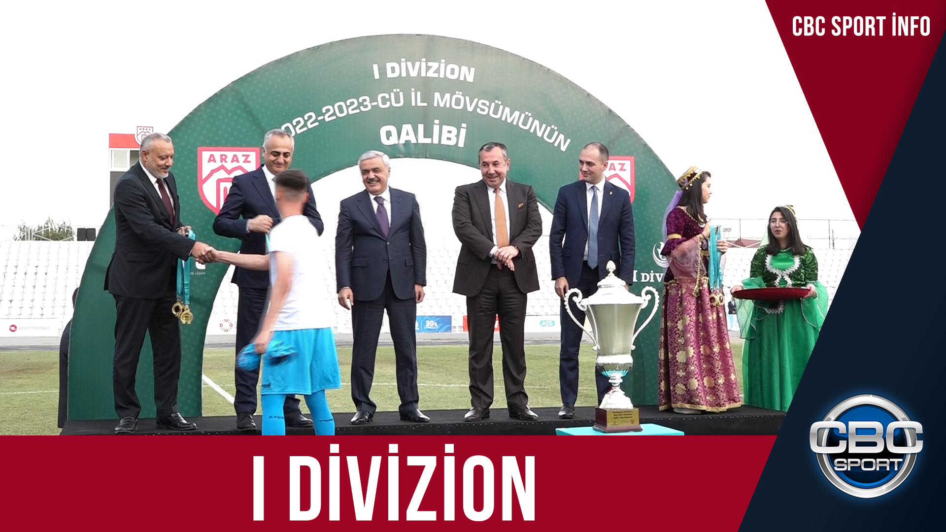 1-ci divizionun qalibi olan “Araz Naxçıvan” mükafatlandırıldı | SPORT İNFO