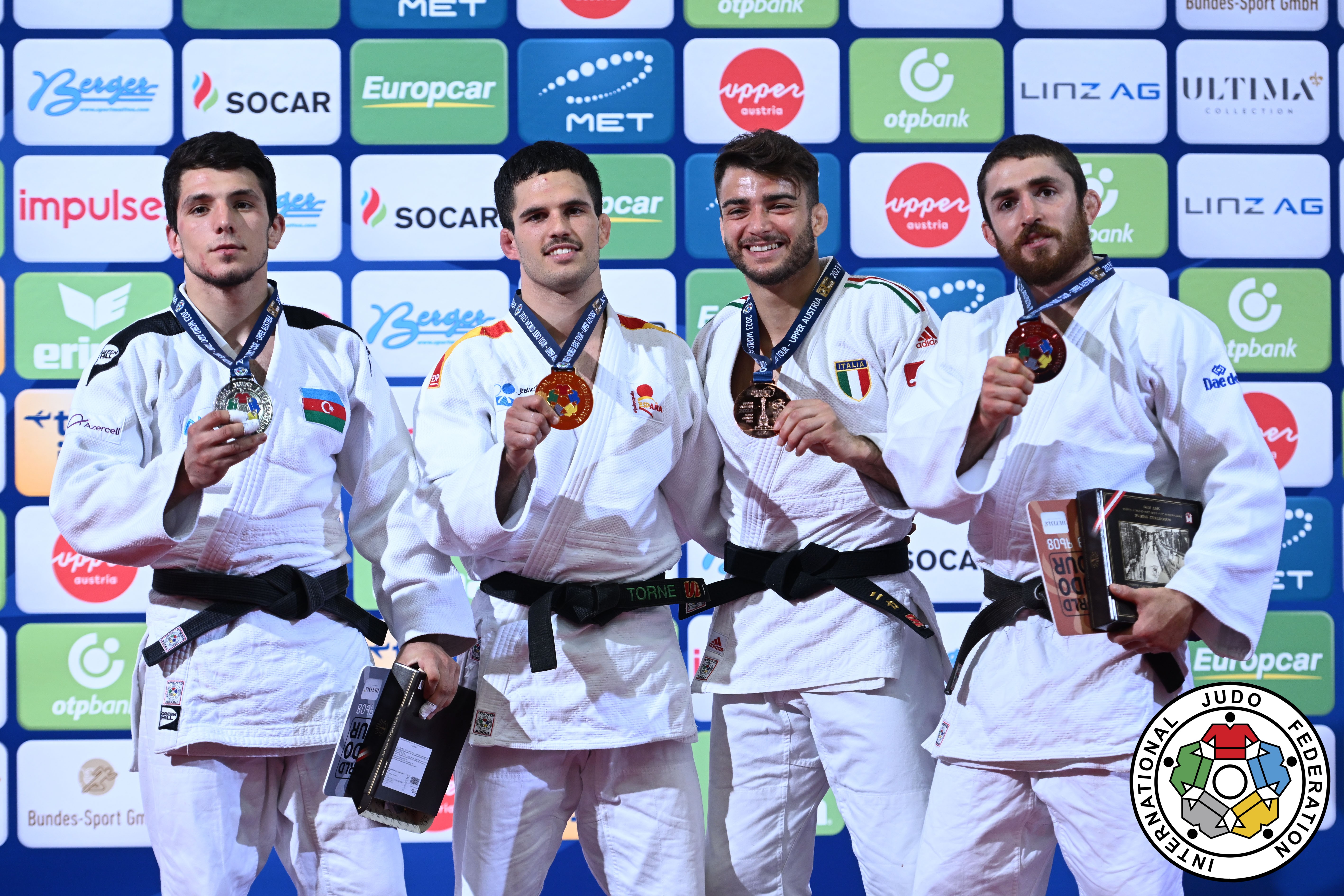 Azərbaycan cüdoçuları Qran-prinin ilk günündə iki medal qazandılar