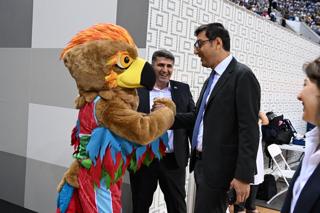 Gənclər və İdman Nazirliyinin rəsmi maskotu təqdim olundu - FOTO