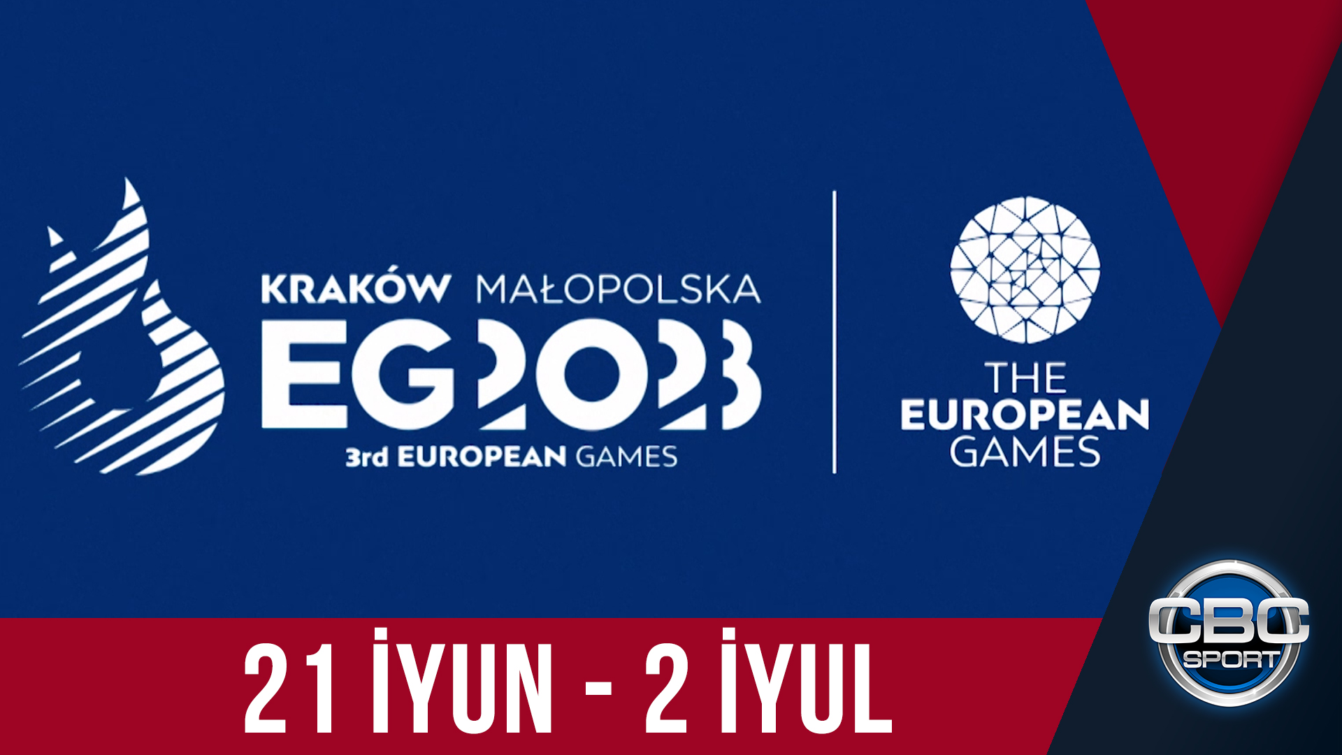 III Avropa oyunları “CBC Sport”un canlı yayımında | ANONS
