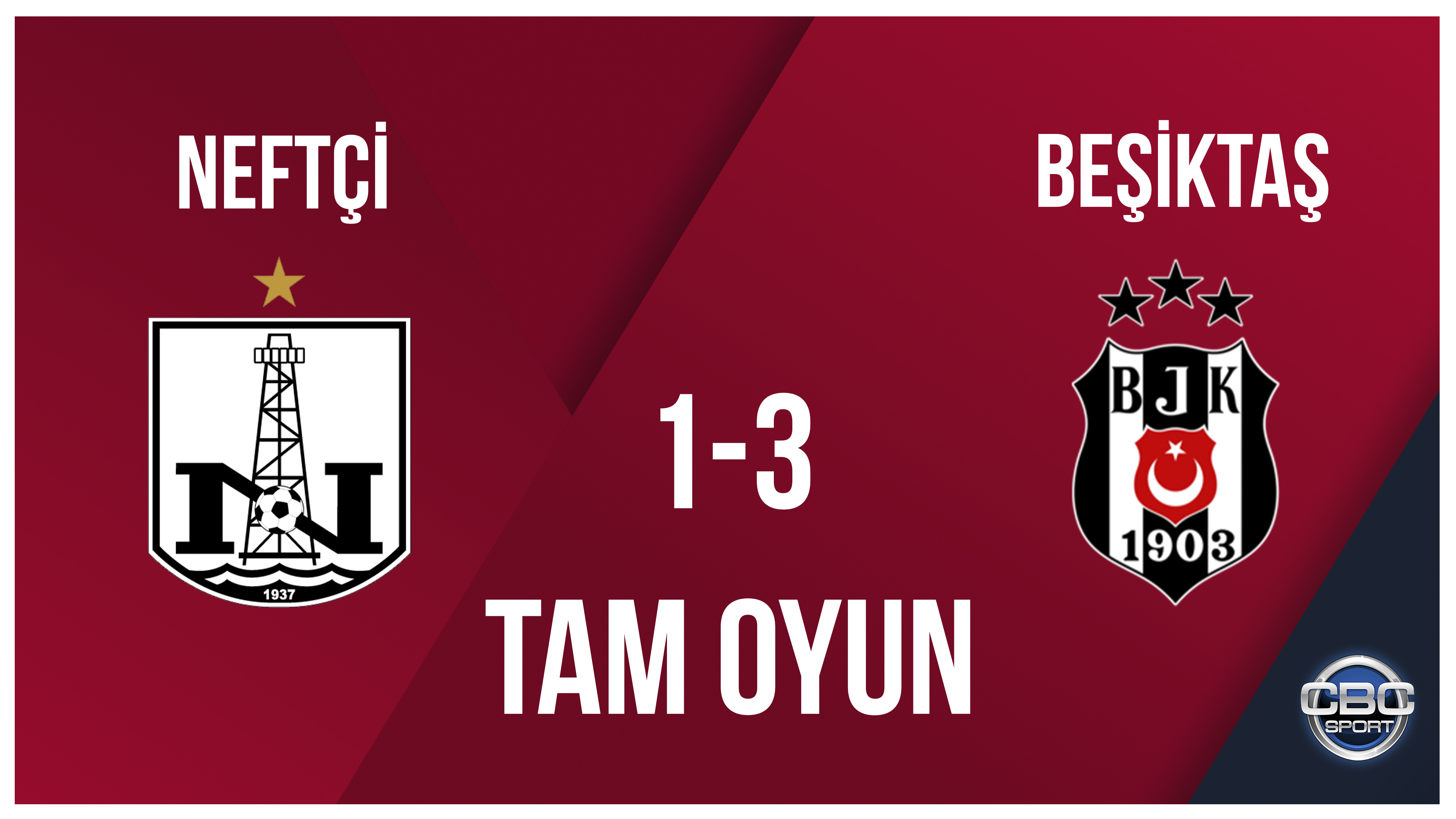 Neftçi 1:3 Beşiktaş UEFA Avropa Konfrans Liqası, 3-cü təsnifat mərhələsi