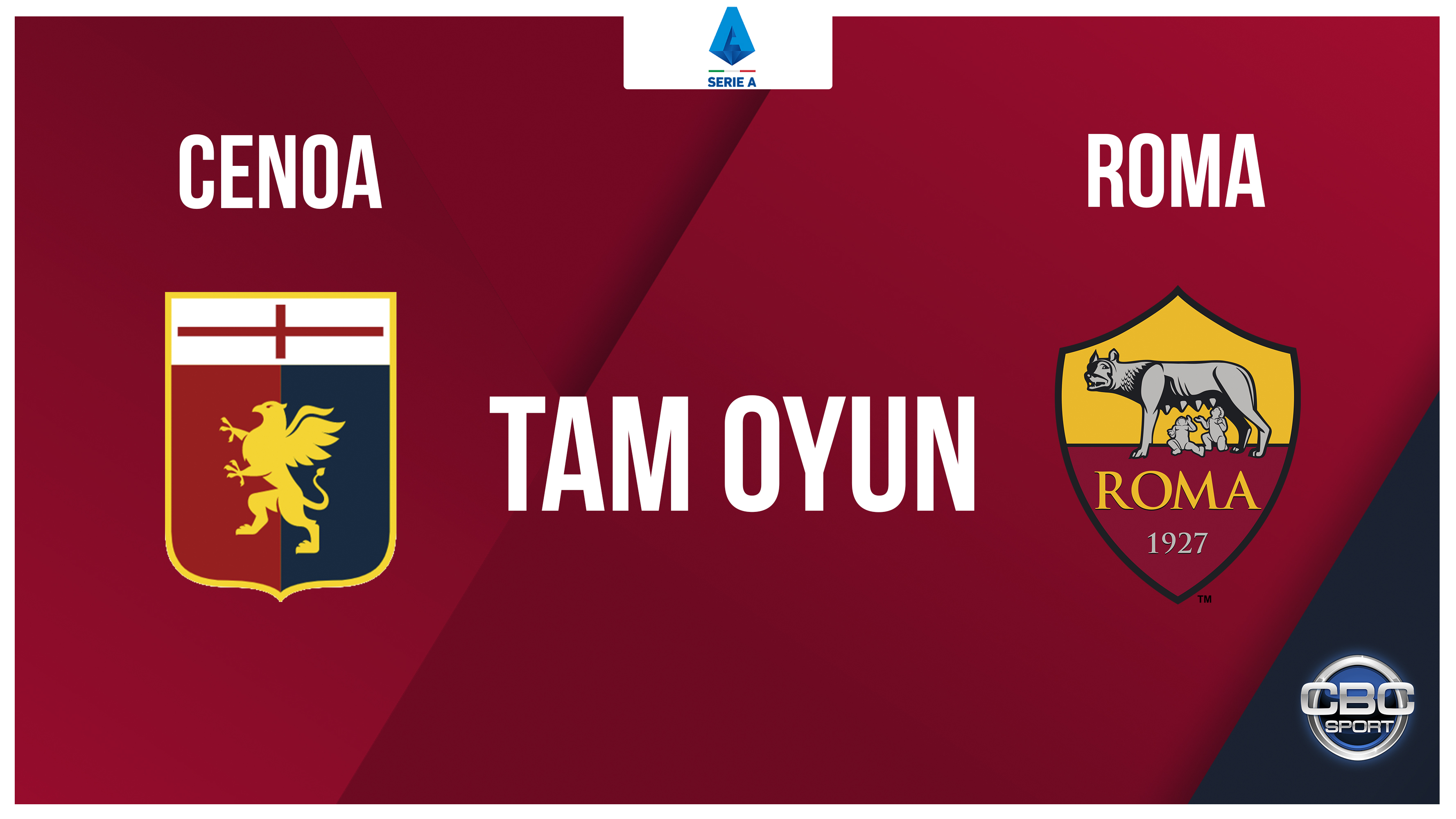 Cenoa 4:1 Roma | İtaliya A Seriyası, 6-cı tur | TAM OYUN