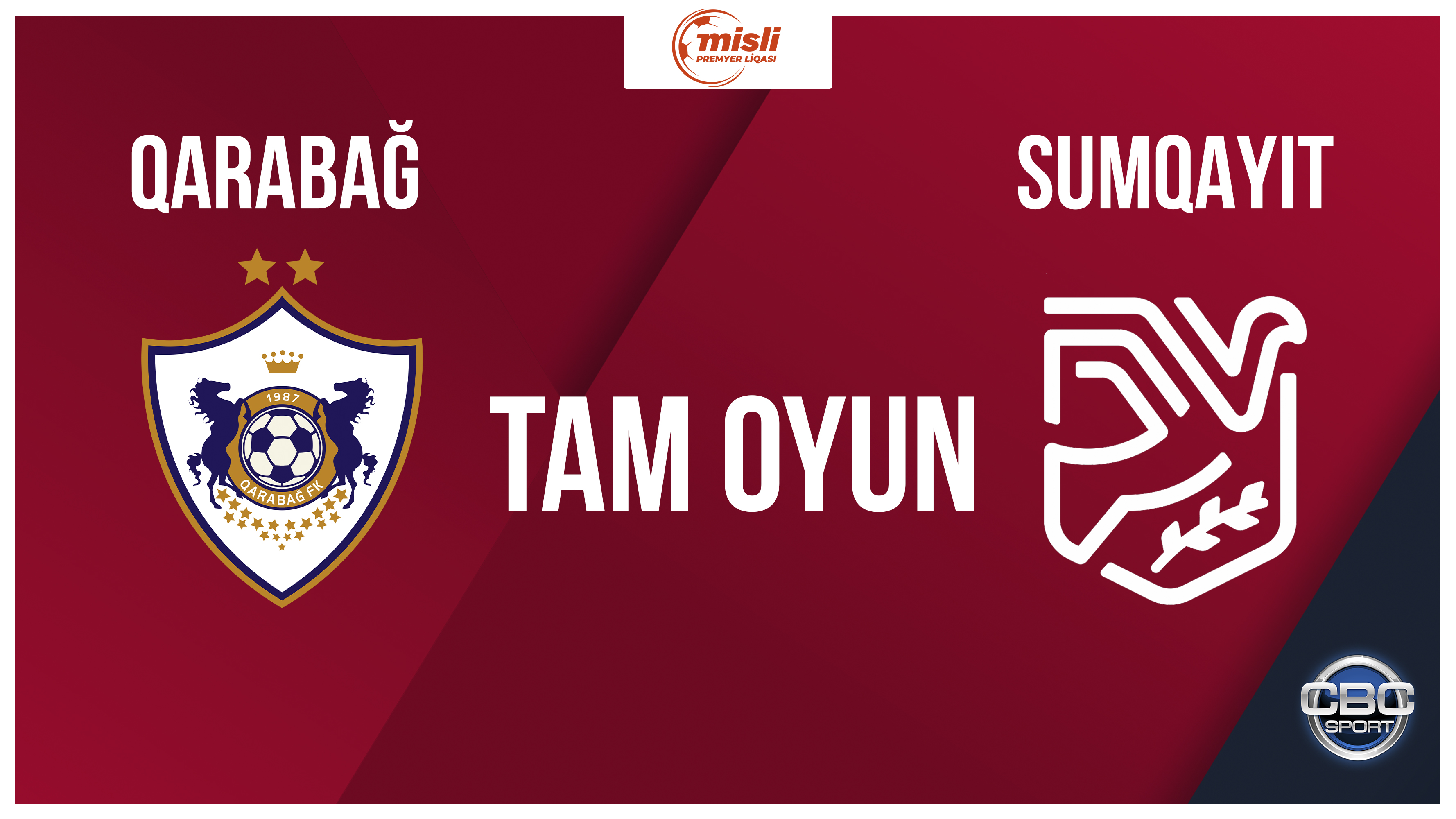 Qarabağ 5:0 Sumqayıt | Misli Premyer Liqası, 8-ci tur | TAM OYUN