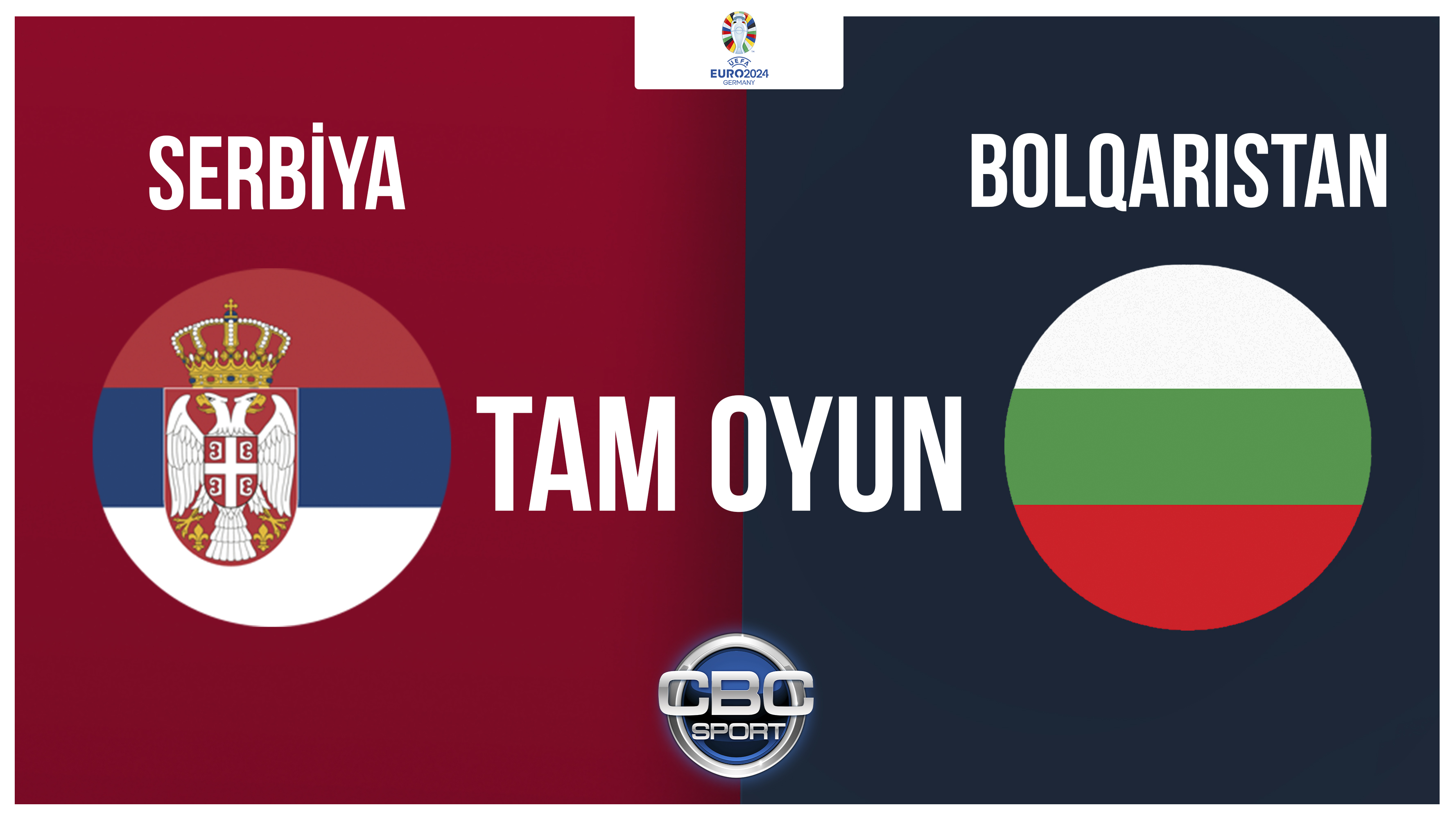 SERBİYA 2:2 BOLQARISTAN  | AÇ-2024, seçmə mərhələ | TAM OYUN