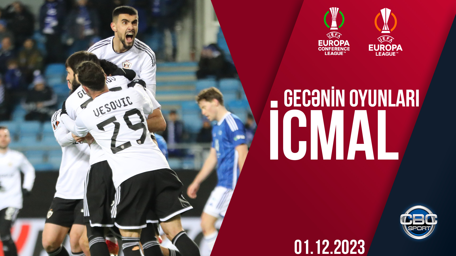 UEFA Avropa Liqası və Avropa Konfrans Liqası, gecənin oyunlarının icmalı