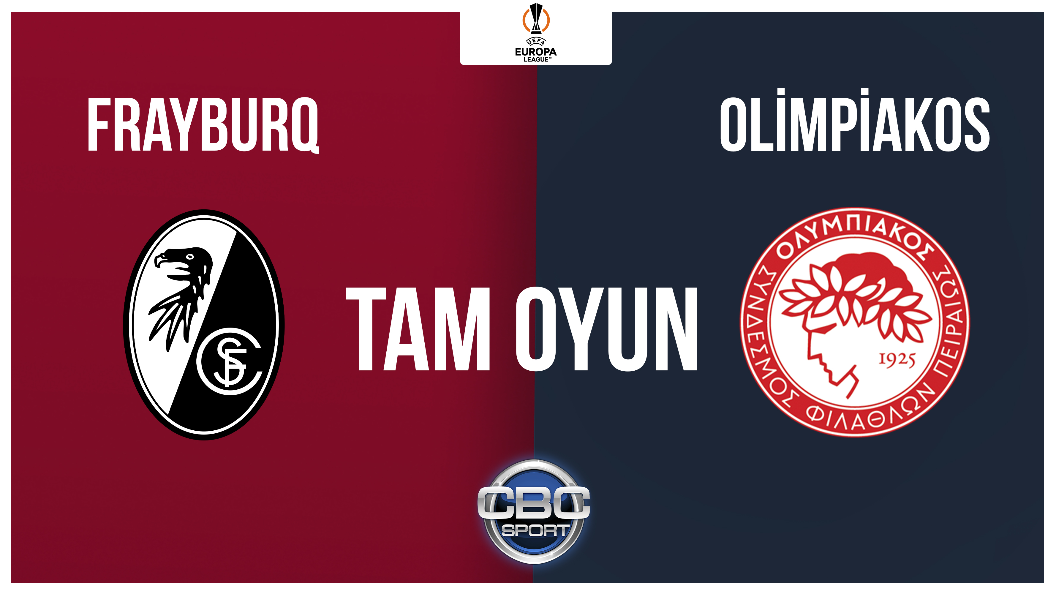 Frayburq 5:0 Olimpiakos | UEFA Avropa Konfrans Liqası | TAM OYUN