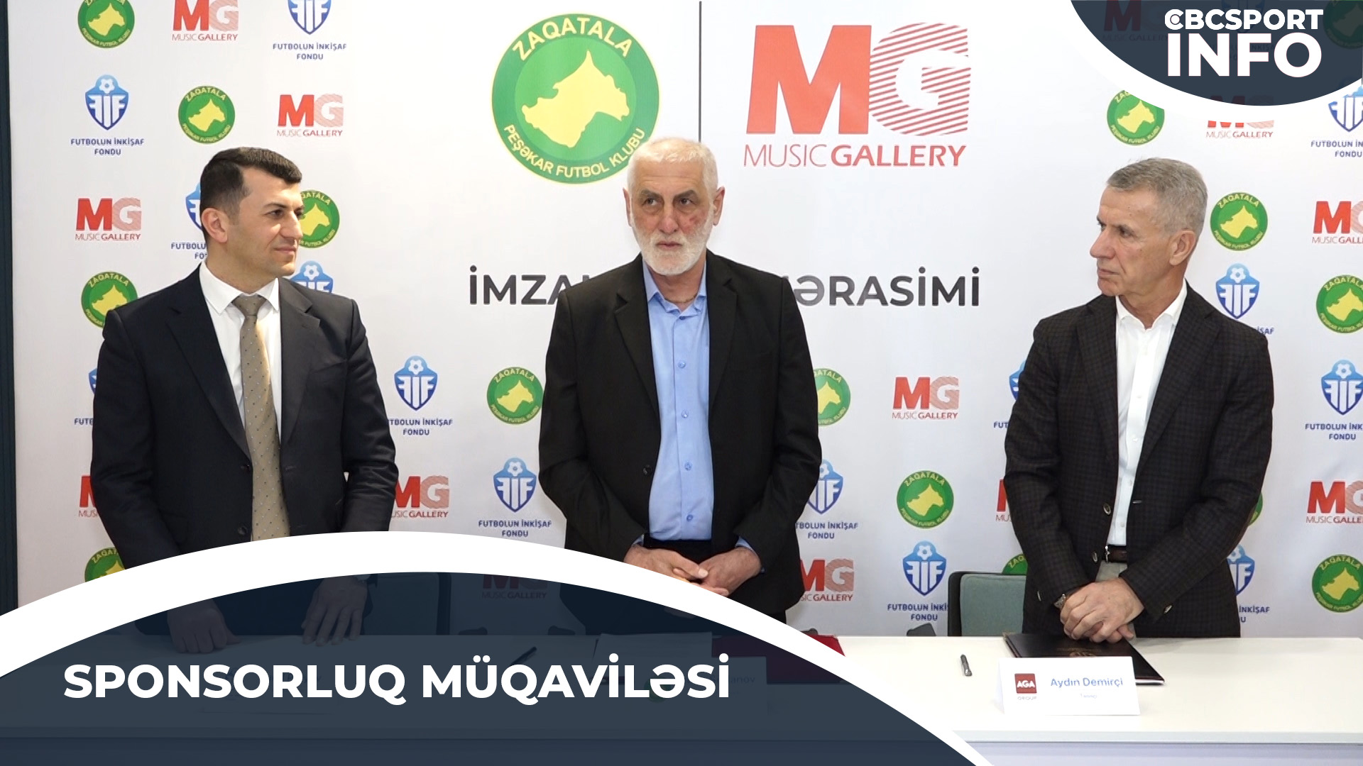 “Zaqatala”ya SPONSOR tapıldı ! “Music Gallery” klubun tərəfdaşı oldu | CBC SPORT İNFO