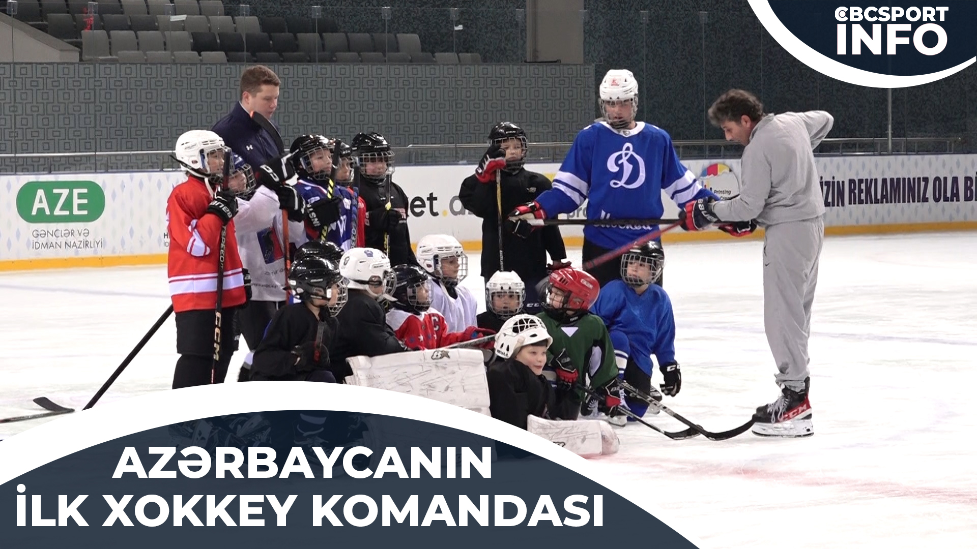 ÖLKƏMİZDƏ İLK ❗️BUZÜSTÜ XOKKEY KOMANDASI YARADILDI | CBC SPORT İNFO