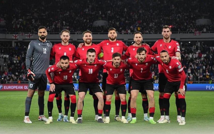 Gürcüstan millisi ilk dəfə futbol üzrə Avropa çempionatında