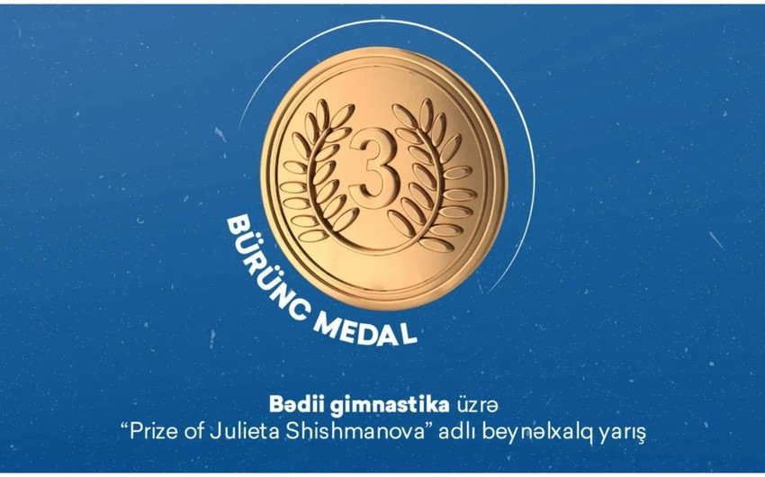 Azərbaycan bədii gimnastlarından beynəlxalq turnirdə 5 medal