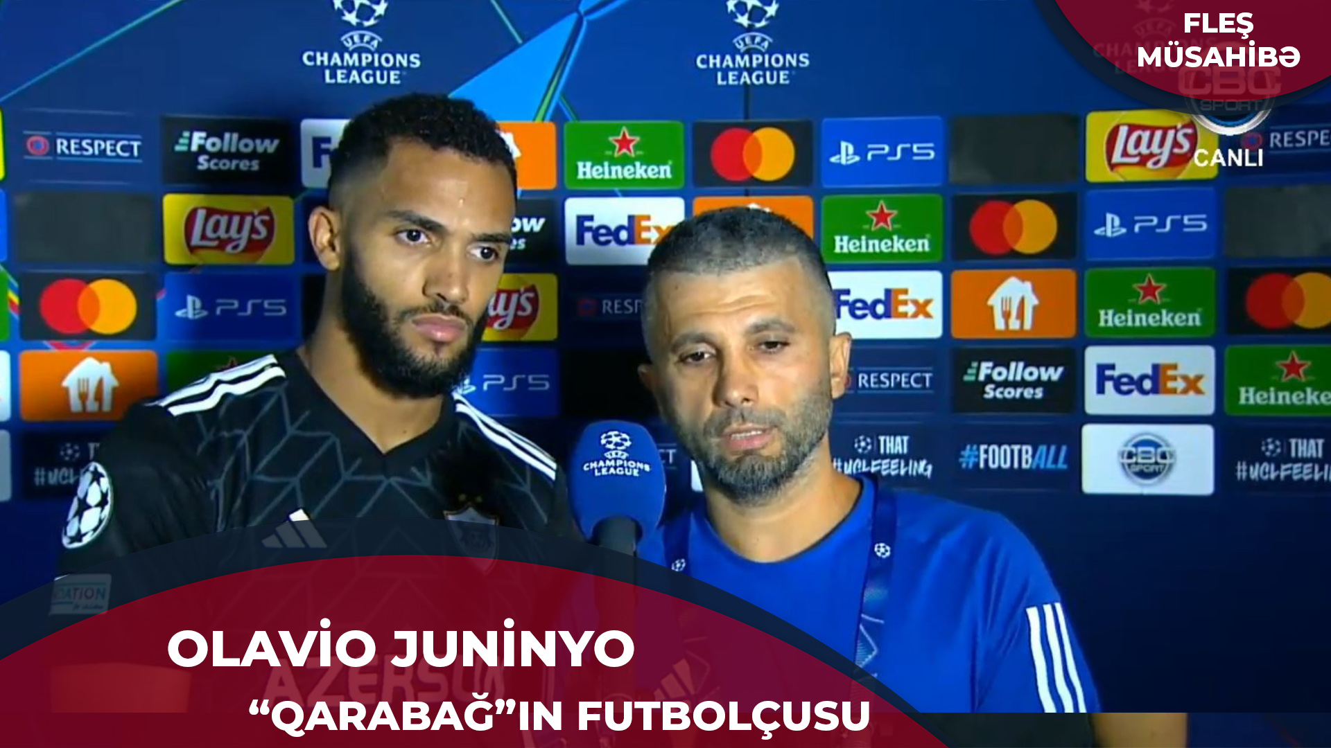 OLAVİO JUNİNYO: "ARTIQ HƏDƏFİMİZ AVROPA LİQASINDA UĞURLU ÇIXIŞ ETMƏKDİR"