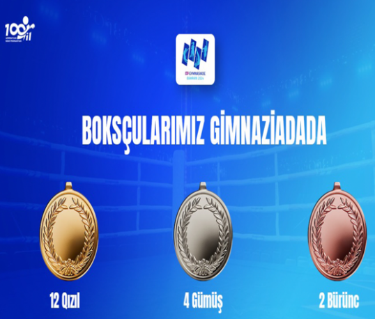 Gimnaziada İdman Oyunları: Boks millimiz komanda hesabında birinci olub