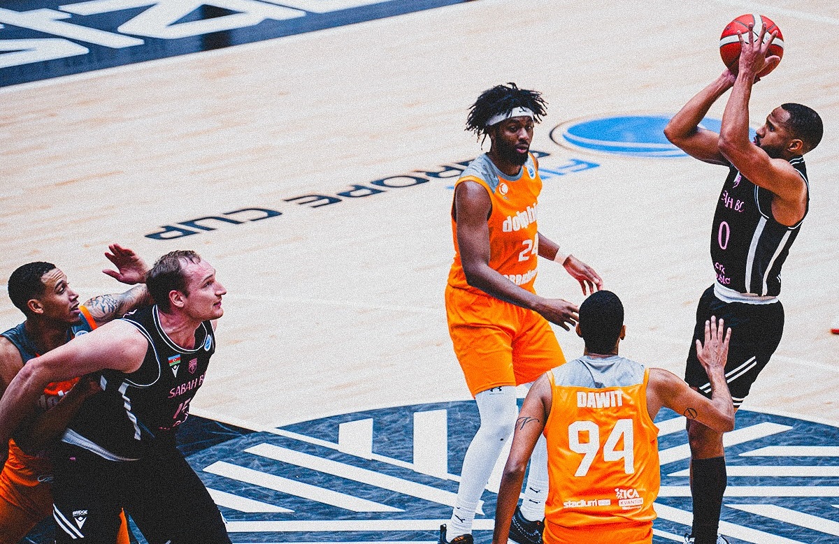 FIBA Avropa Kuboku: "Sabah" ilk qələbəsini qazanıb