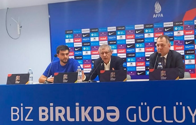 Fernandu Santuş: "Millimizin oyunları göstərir ki, doğru yoldayıq"