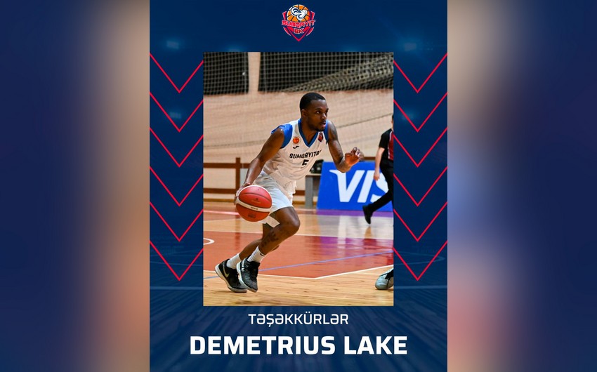 "Sumqayıt" amerikalı basketbolçusu ilə yollarını ayırıb