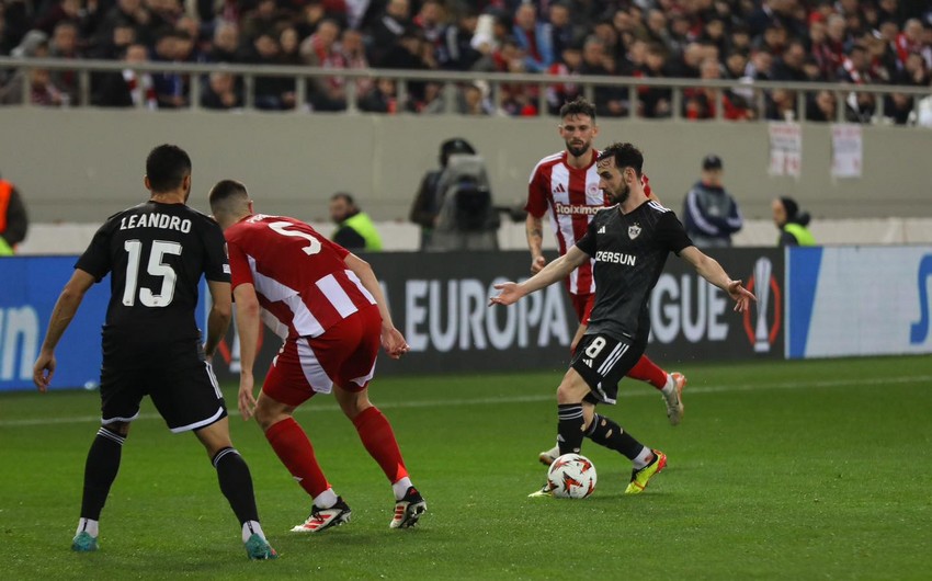 UEFA Avropa Liqası: “Qarabağ” "Olimpiakos"a məğlub olub