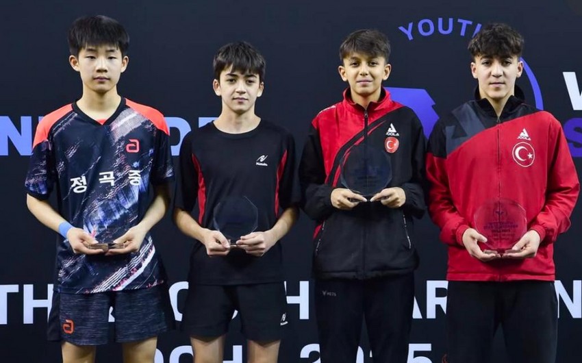 Stolüstü tennisçilərimiz Qətərdəki turniri 3 medalla tamamlayıblar