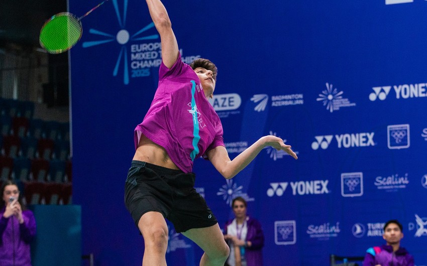 Avropa çempionatı: Badminton millimiz üçüncü oyunda da məğlub olub