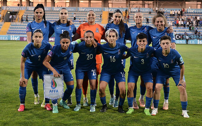 FIFA reytinqi: Qadınlardan ibarət millimizin mövqeyi dəyişməyib