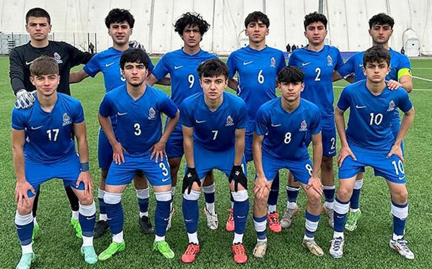 U-17 millimiz ikinci yoxlama görüşündə də məğlub olub