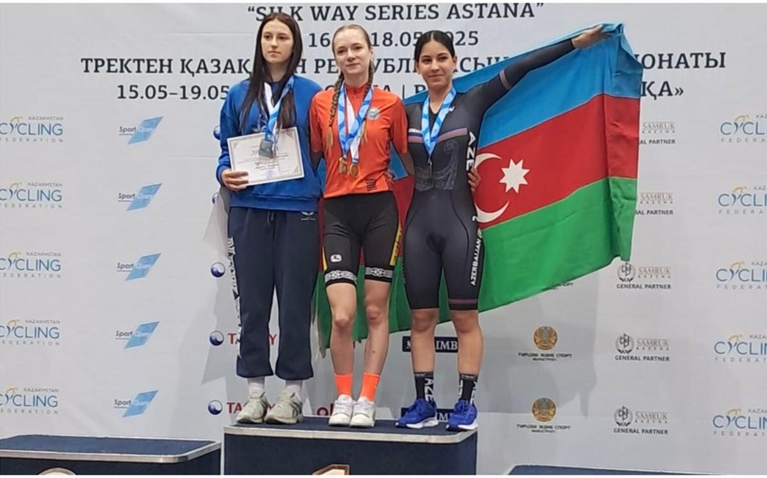 Velosipedçimiz Qazaxıstanda daha bir medal əldə edib