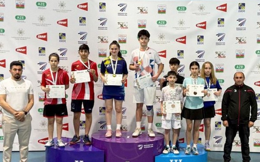 Badminton üzrə U-17 Azərbaycan birinciliyinin qalibləri müəyyənləşib