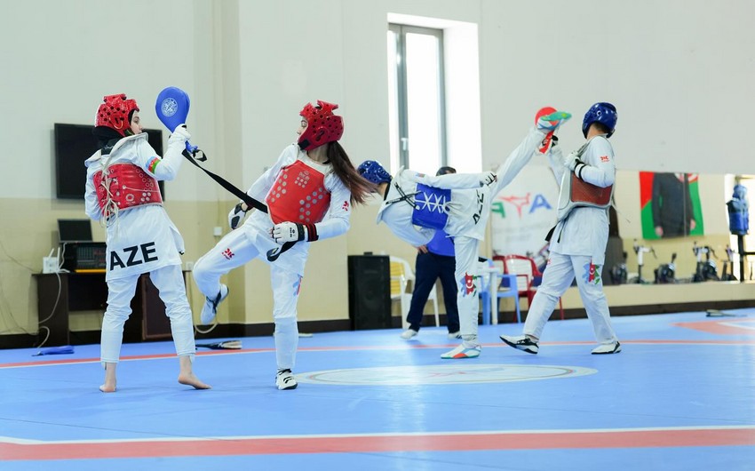 Taekvondo millimiz üzvləri təlim-məşq toplanışlarına cəlb olunublar