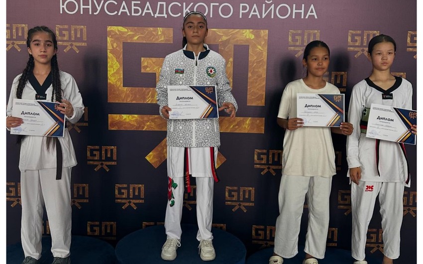 taekvondoçuları Qazaxıstan və Özbəkistanda 6 medal qazanıblar
