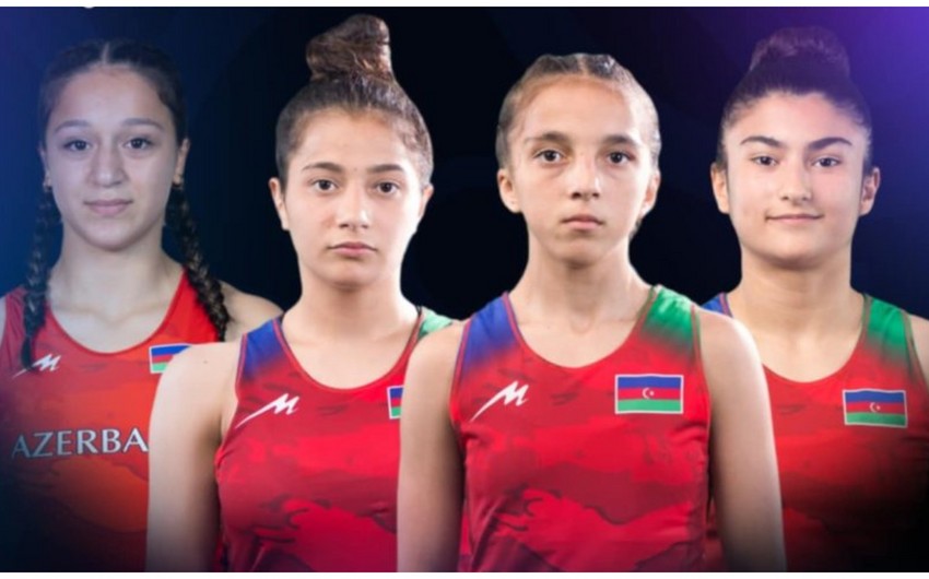 Azərbaycanın qadın güləşçiləri U-17 Avropa çempionatında çıxışlarını başa vurublar